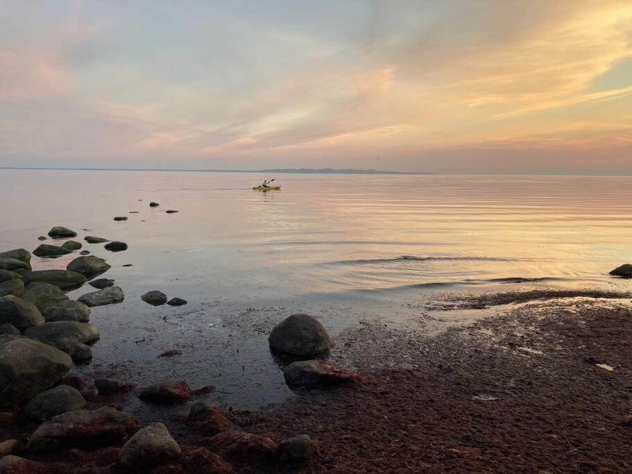 Fin Laegenhet Mitt Pa Bjaerehalvoen Lejlighed Båstad Eksteriør billede